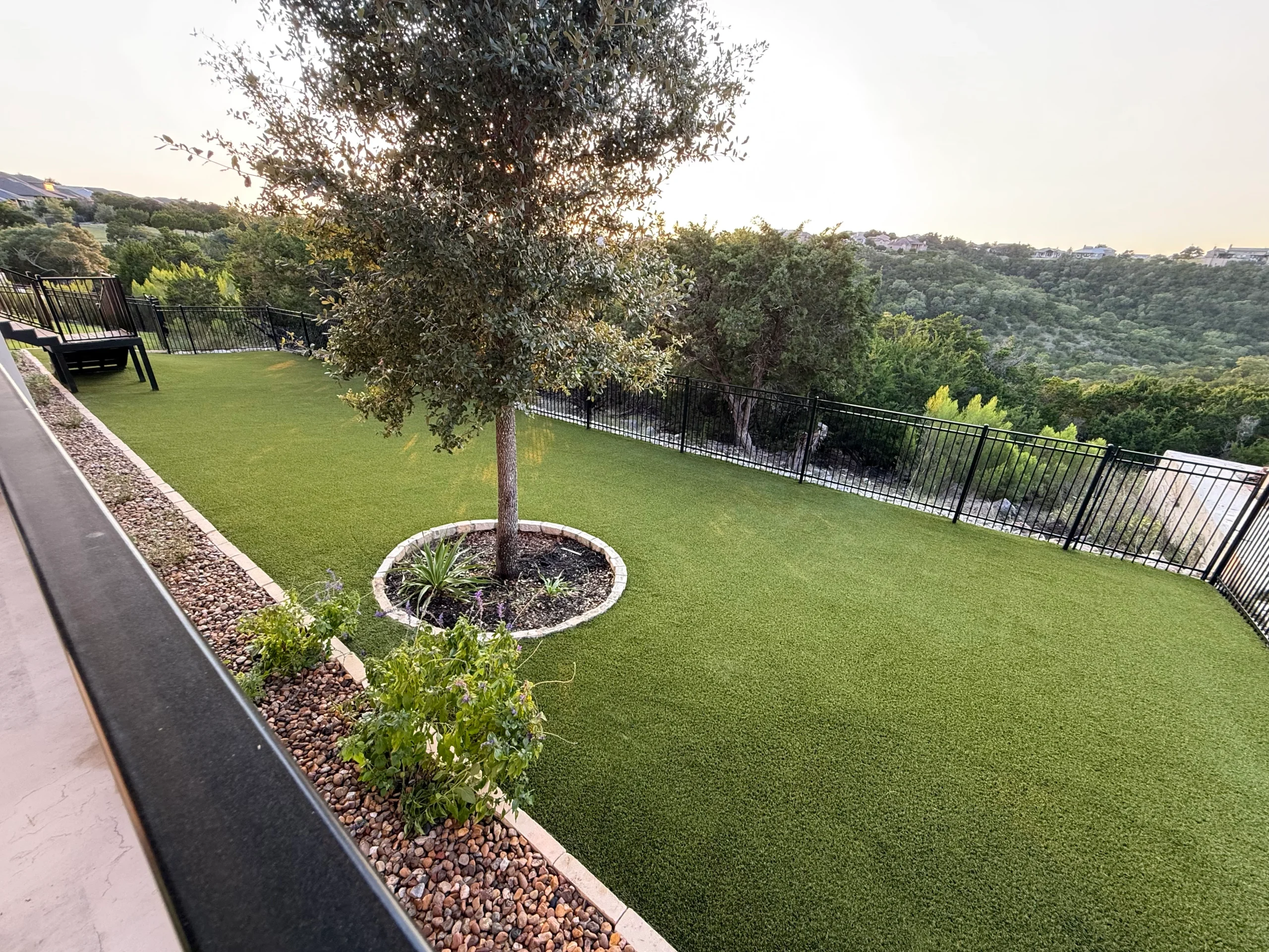 Artificial Turf Drainage System Installation in Baytown, TX
